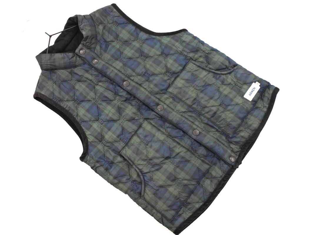 ARMEN アーメン　リバーシブルキルトベスト 楽天市場】【クーポンで20%OFF】アーメン/ARMEN ナイロン