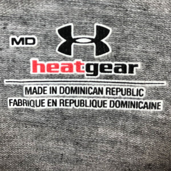 楽天市場 古着 Under Armour アンダーアーマー ロゴプリントtシャツ 長袖 グレー系 メンズxl 中古 N 古着lab