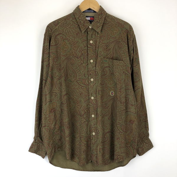 tommy hilfiger paisley shirt