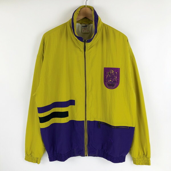 yellow puma jacket