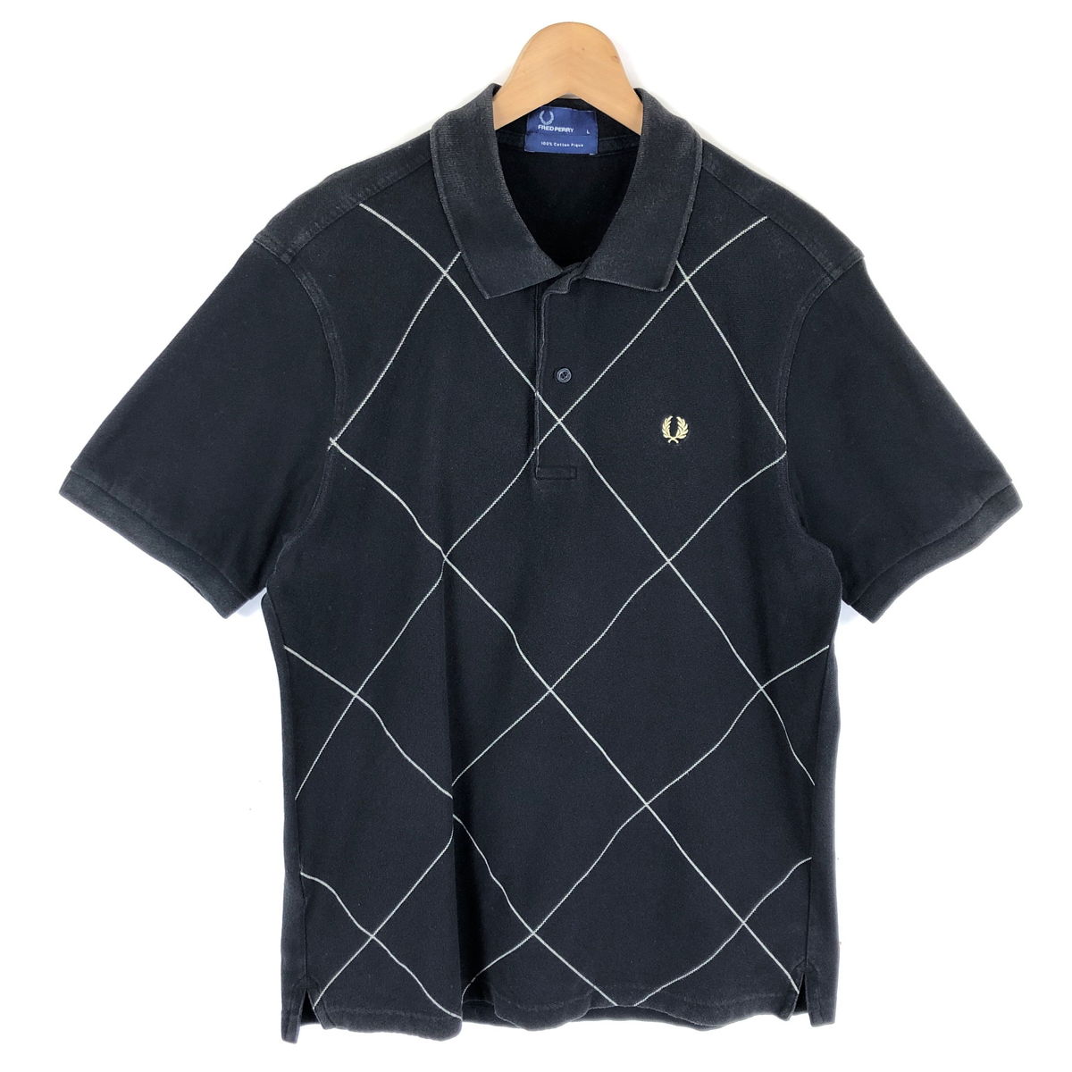 楽天市場】【古着】 FRED PERRY フレッドペリー 無地ポロシャツ