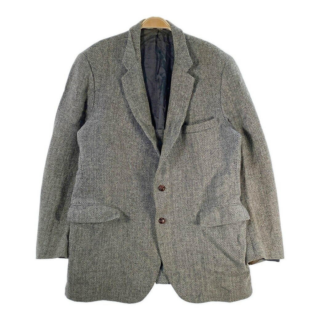 楽天市場】Harris Tweed ハリスツイード テーラードジャケット グレー