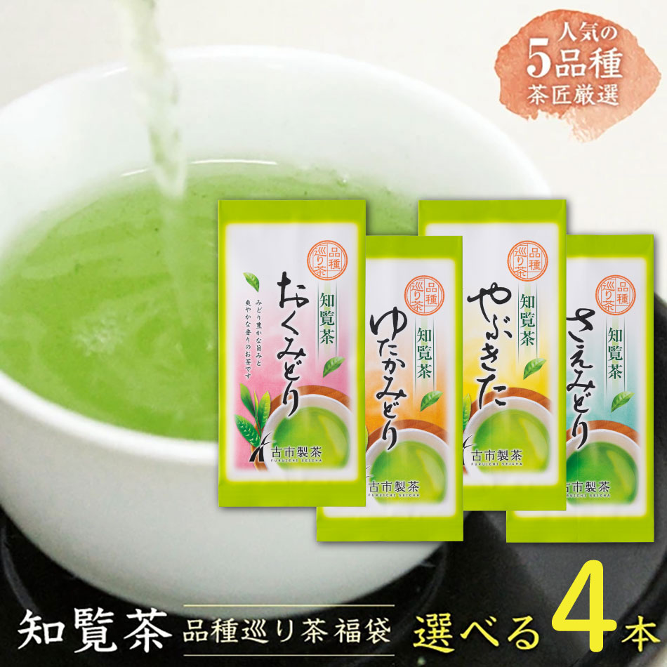 楽天市場】知覧茶 品種巡り 福袋 80g×5本 メール便送料無料 [ シングル