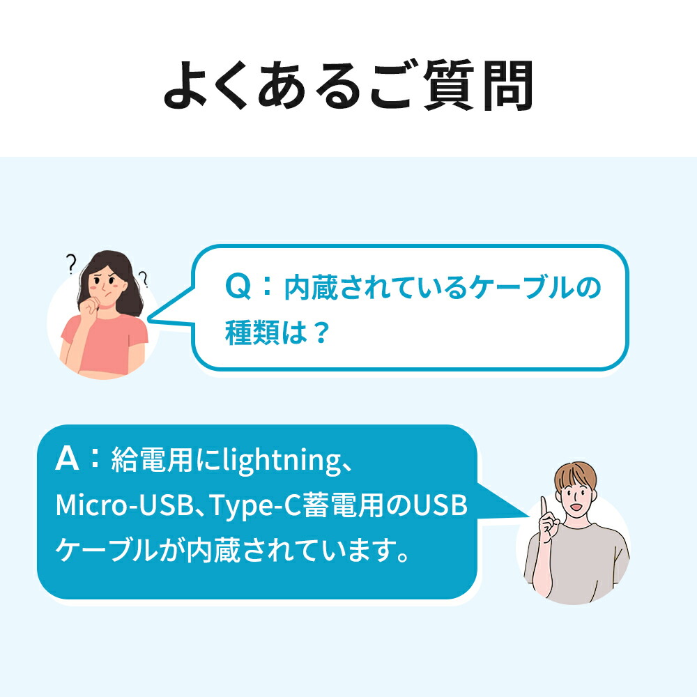 【クーポン利用で最安2380円】楽天1位26冠!モバイルバッテリー 大容量 23600mAh PD22.5W 急速充電 Type-C出入力 4本ケーブル内蔵 軽量 iphone スマホ充電器 携帯充電器 タイプc対応 残量表示 LEDライト 防災グッズ PSE認証済 Lightning iPhone/Android全機種対応
