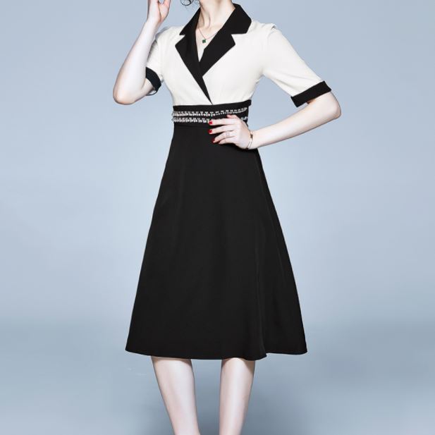 100 の保証 きれいめ レディース ファッション パーティードレス 結婚式 お呼ばれドレス 二次会 お呼ばれワンピース ひざ丈 ミディアム 夏 春 ブライダル バイカラー コンサート ロングスカート ウエストマーク 切り替え Furure 超美品 Haringeylawcentre Org Uk