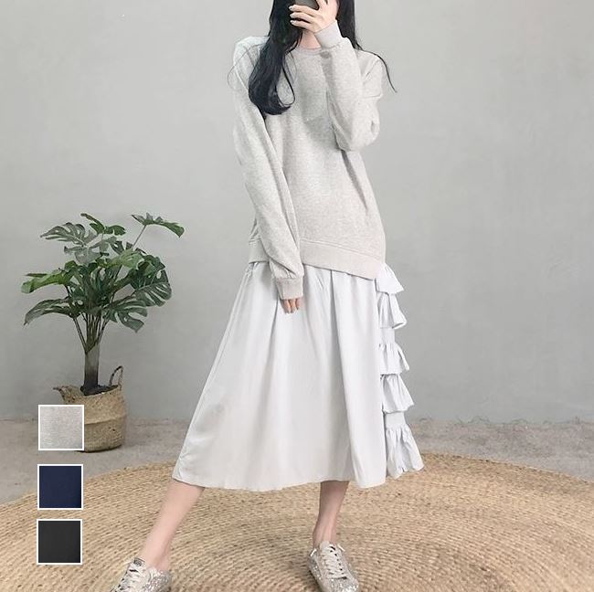 送料無料 韓国ファッション 大人可愛い ワンピース 秋冬 ワンピース 長袖 きれいめワンピース 30代 秋 40代 同窓会 ワンピース 上品 フリル ワンピース ロング 秋 Erakrovli By 送料無料 韓国ファッション 大人可愛い ワンピース 秋冬 ワンピース 長袖 きれいめワンピース 30代 秋 40代 同窓会 ワンピース 上品 フリル ワンピース ロング 秋 Erakrovli By