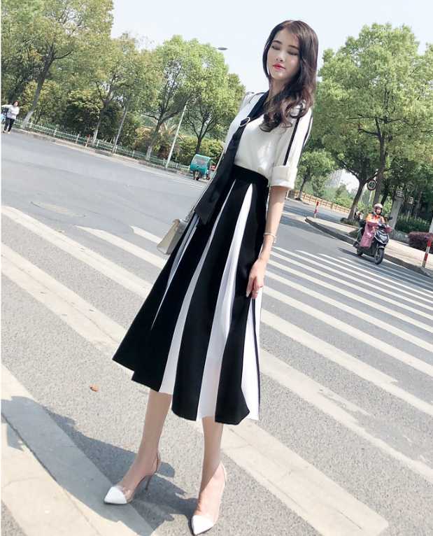 T ポイント5倍 きれいめレディースファッション 大きいサイズ 小さいサイズ S M L Xl 2xl ストライプスカート ボウタイトップス ロールアップ 長袖 ロングスカート ひざ下丈 上品 大人かわいい デート 女子会 おでかけスーツ セットアップ 代 30代 ママスーツ Tsujide