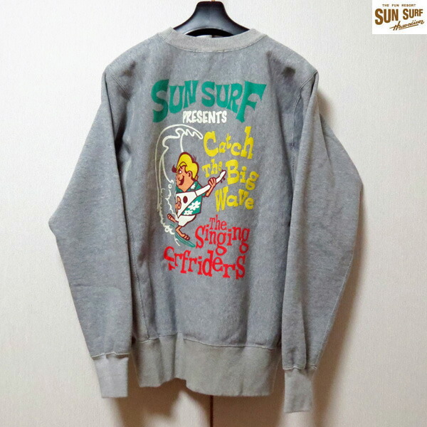 楽天市場】サンサーフ SUN SURF 長袖 クルーネック スウェット