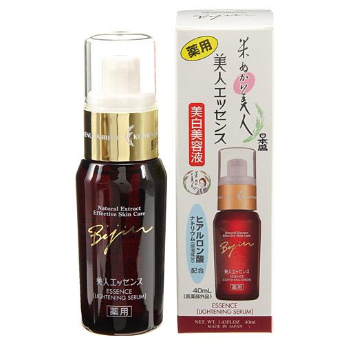楽天市場 米ぬか美人 日本盛 米ぬか美人 美人エッセンス 美白美容液 米ぬかエキス ソウハクヒエキス ホワイトニング効果 宅配便配送 メール便とネコポスは不可 お取り寄せ商品 通常3日程度 セレジオーネ インテリア雑貨