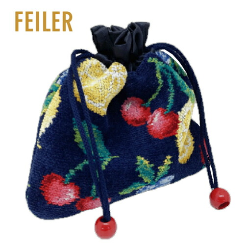 楽天市場】【正規品】FEILER（フェイラー）レポム 手付き巾着