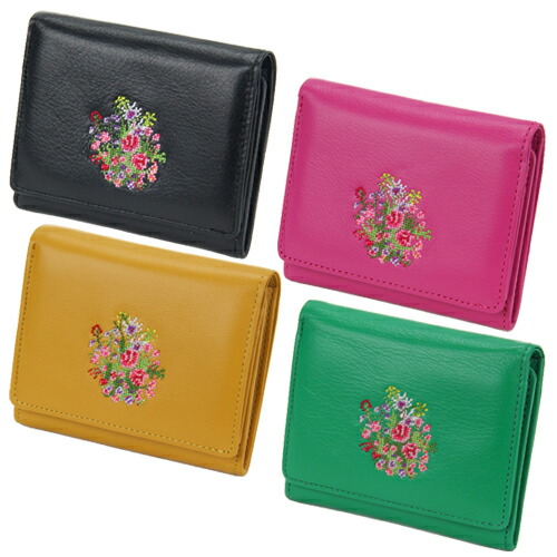 楽天市場】二つ折り財布 レディース 薄い 軽い 小さい財布 本革 牛革