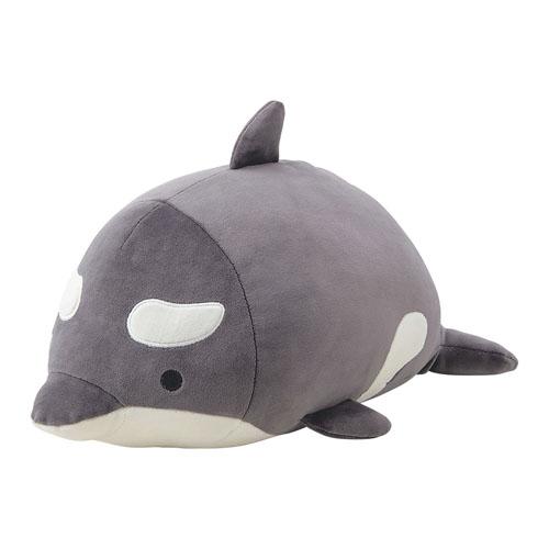 正規品マシュマロアクアミエ ボルスター シャチ グレー 抱き枕 クッション ぬいぐるみ 水族館 誕生日 出産 正規品マシュマロアクアミエ ボルスター シャチ グレー 抱き枕 クッション ぬいぐるみ 水族館 誕生日 出産