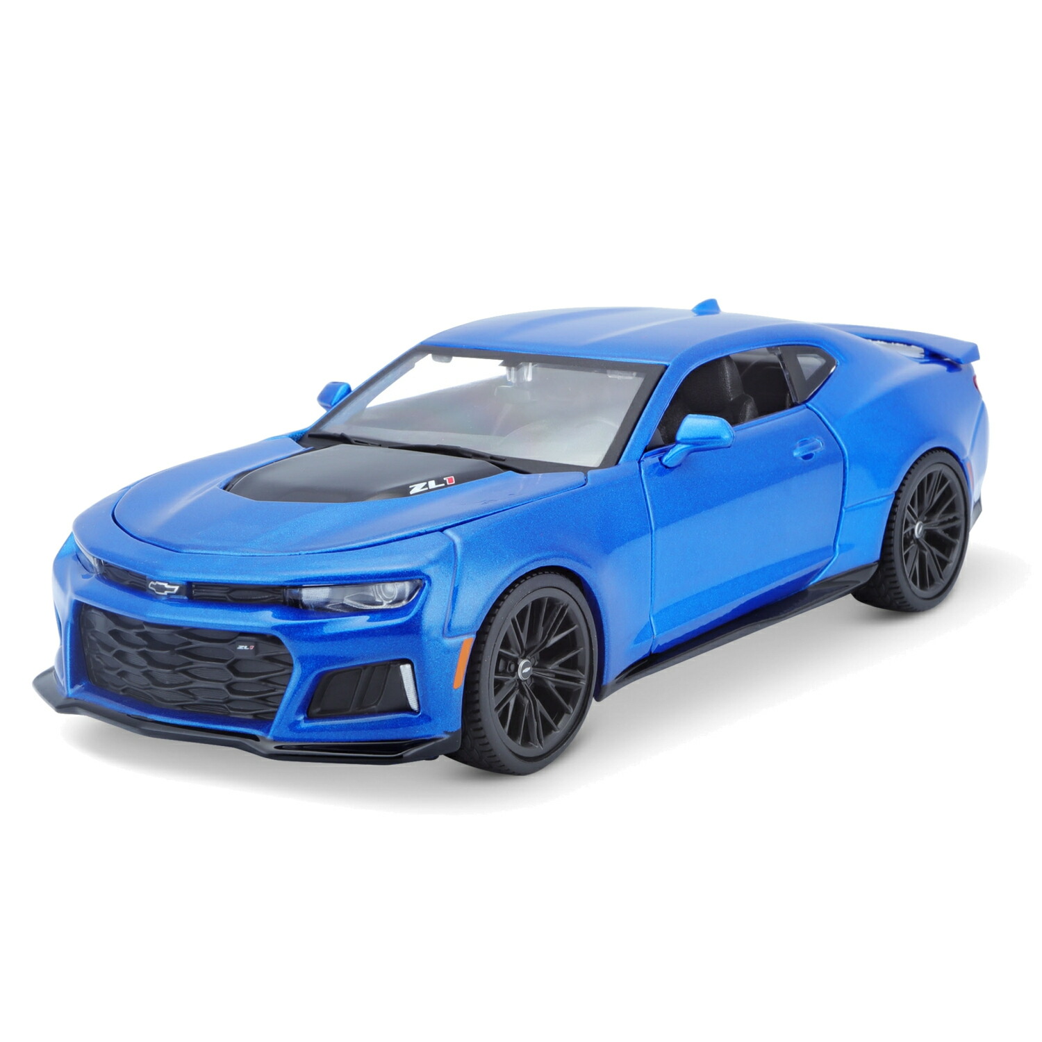 BLITZロゴ付きグレーのスポーツカー ミニカー c1.jpg
