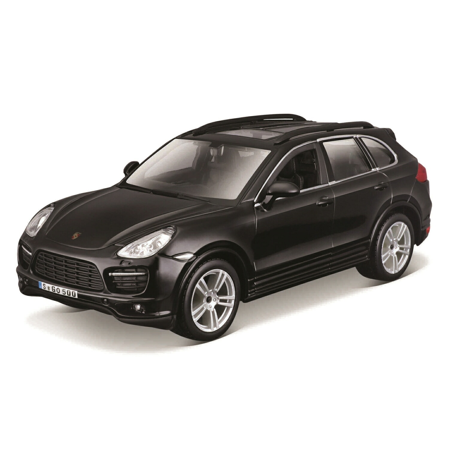 1/24 ポルシェ カイエン Porsche Cayenne Turboミニカー BBURAGO 1:24 PORSCHE CAYENNE TURBO DIE-CAST BLACK 18-21056