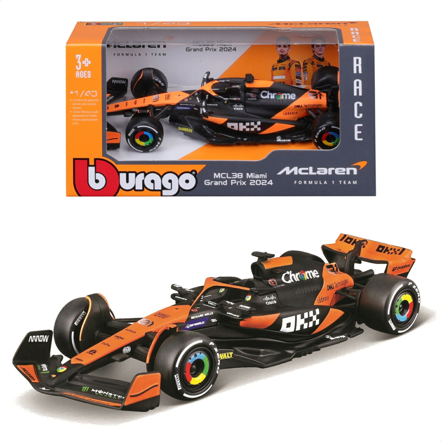 楽天市場】Bburago（ブラーゴ） 2024モデル 1/43 オラクル