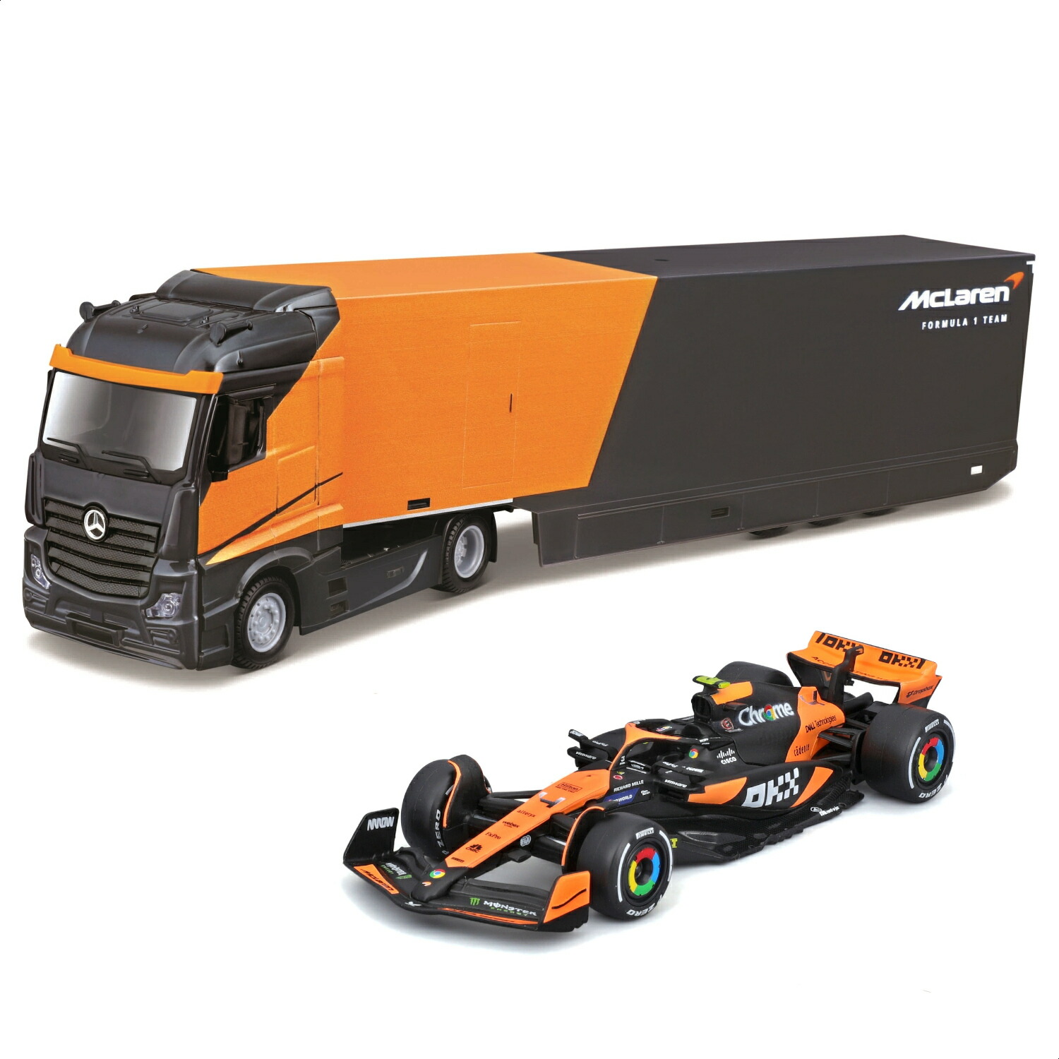 楽天市場】F1 ミニカー 1/43 Bburago セミトラック with 2024
