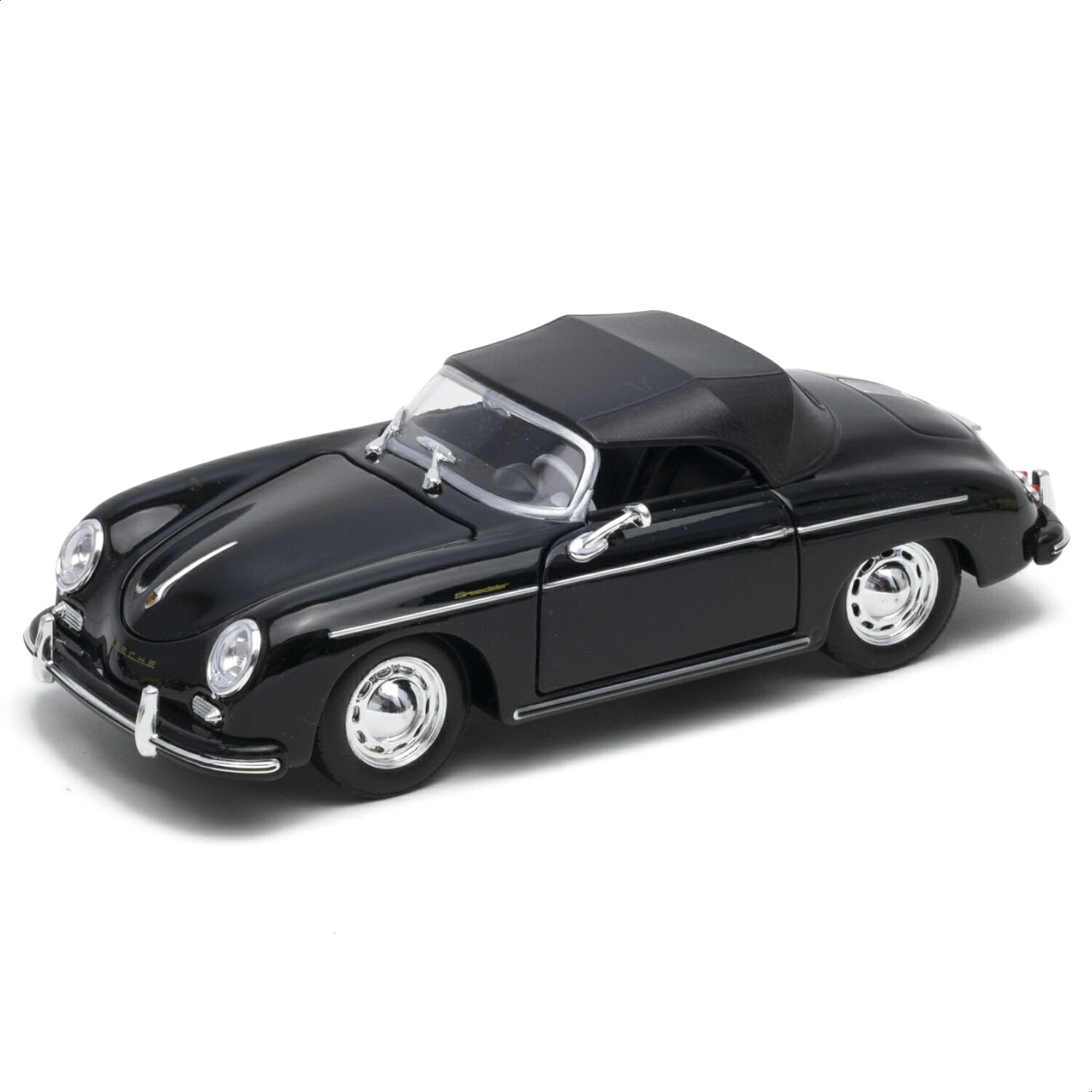 楽天市場】ミニカー 1/24 ポルシェ 356A スピードスター 黒色（幌