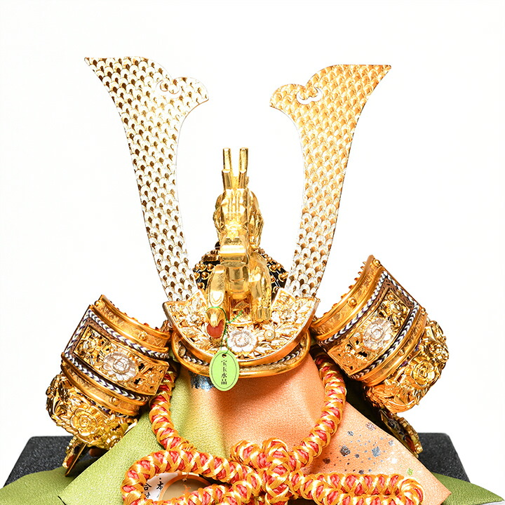 楽天1位 五月人形 兜平飾 15号松葉打込中鍬形兜 一福作w 55 以上節約 Sinagoga Co Rs