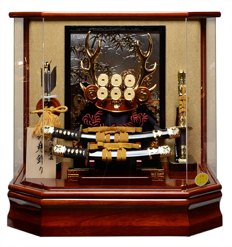 楽天市場】【五月人形】【武者人形】【兜・鎧・大将ケース】跳馬武者馬