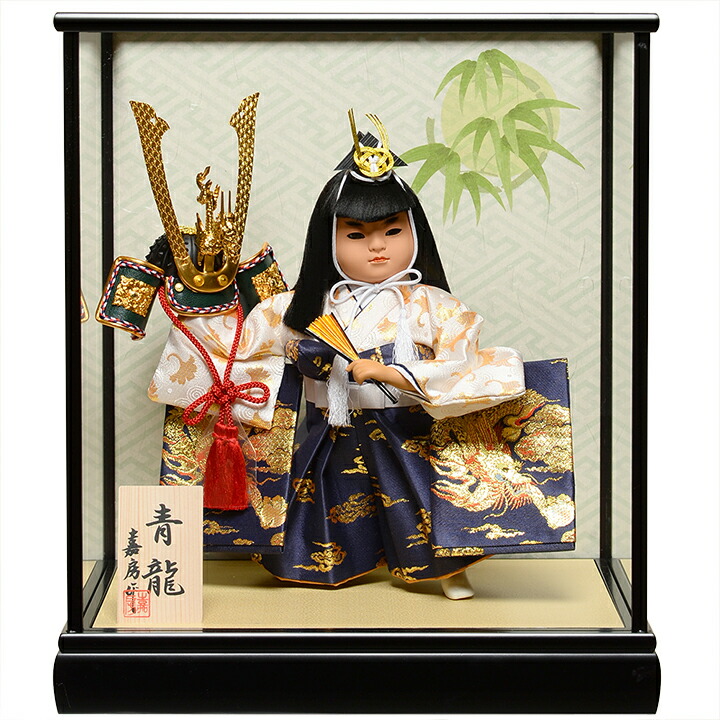 楽天市場】【五月人形】【武者人形】ご進物用ケース 橋弁慶：敏光作