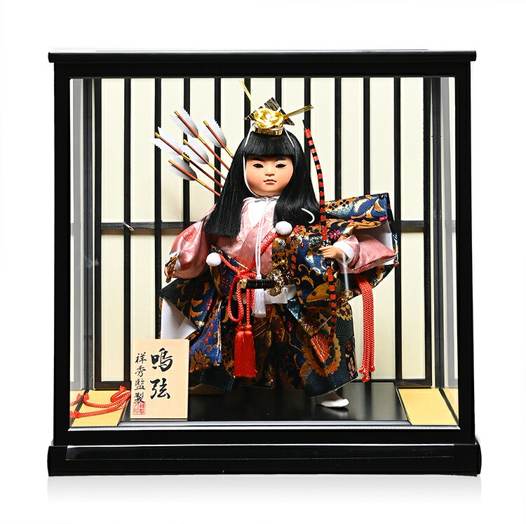 楽天市場】【五月人形】【武者人形】ご進物用ケース 橋弁慶：敏光作