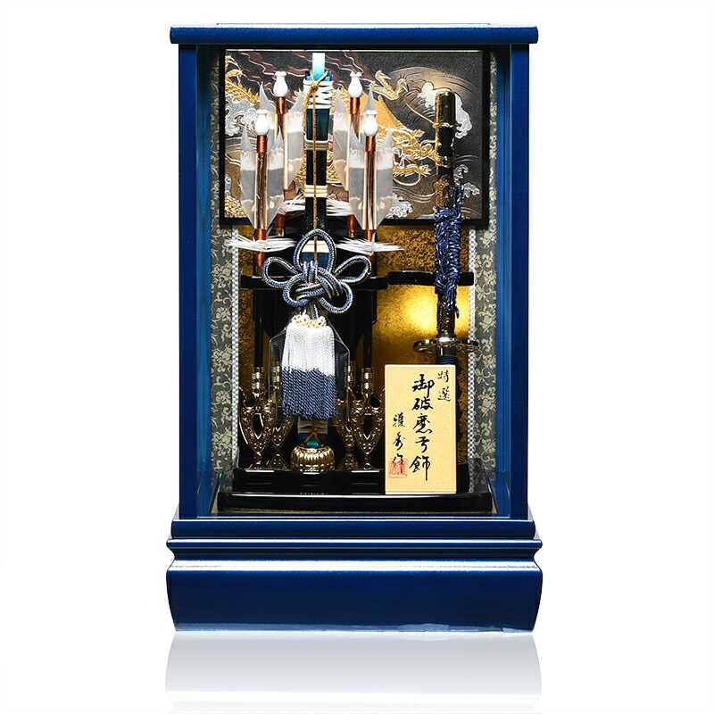 楽天市場】破魔弓 久月 コンパクト ケース飾り 6号 智 本籐巻 パノラマ