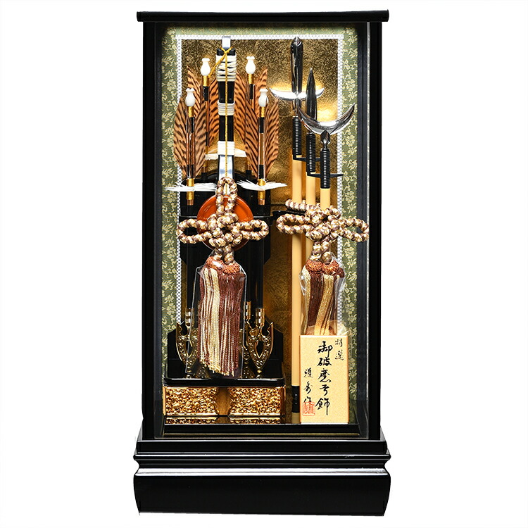 楽天市場】【破魔弓】13号宝永アクリルケース:雅秀作【HOUEI】【正月飾