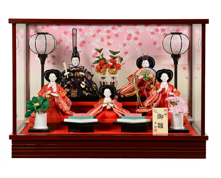 楽天市場】【ひなケース】十五人芥子親王柳金襴衣装：伏見屋監修