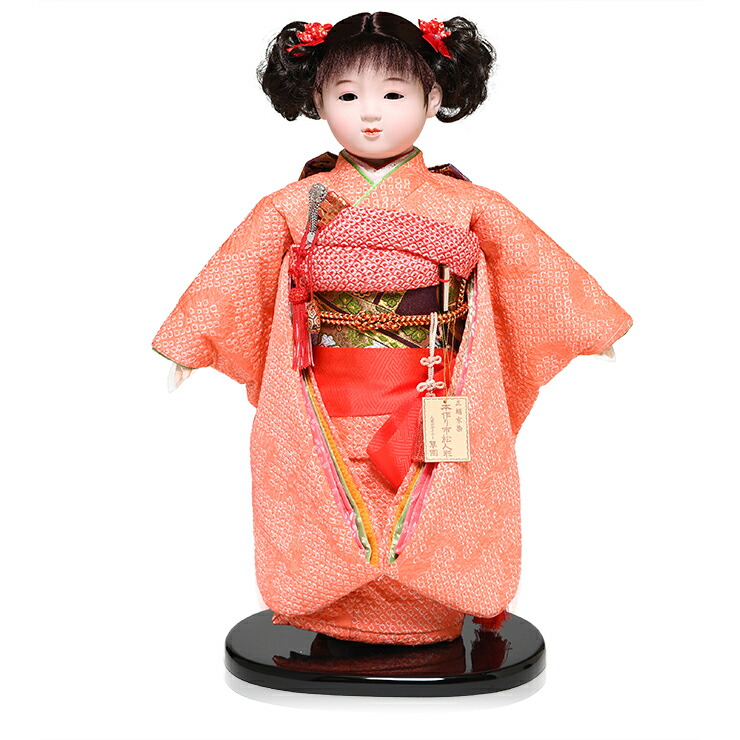 楽天市場】創作人形作家 稲邊智津子氏原作のお顔の市松人形 正絹の