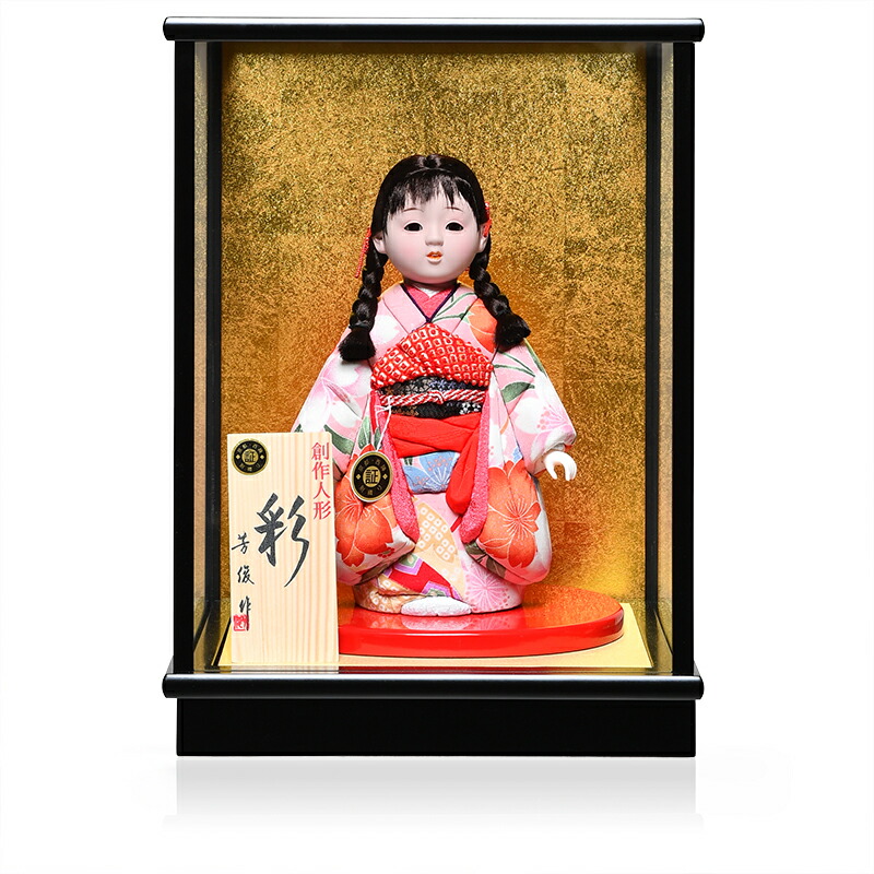 市松人形 日本人形 和装 レトロ 高さ約75cm 縁起物 市松人形 13号 (名古屋友禅 正絹 絞り市松人形 MORI1617-NO6) お出迎え