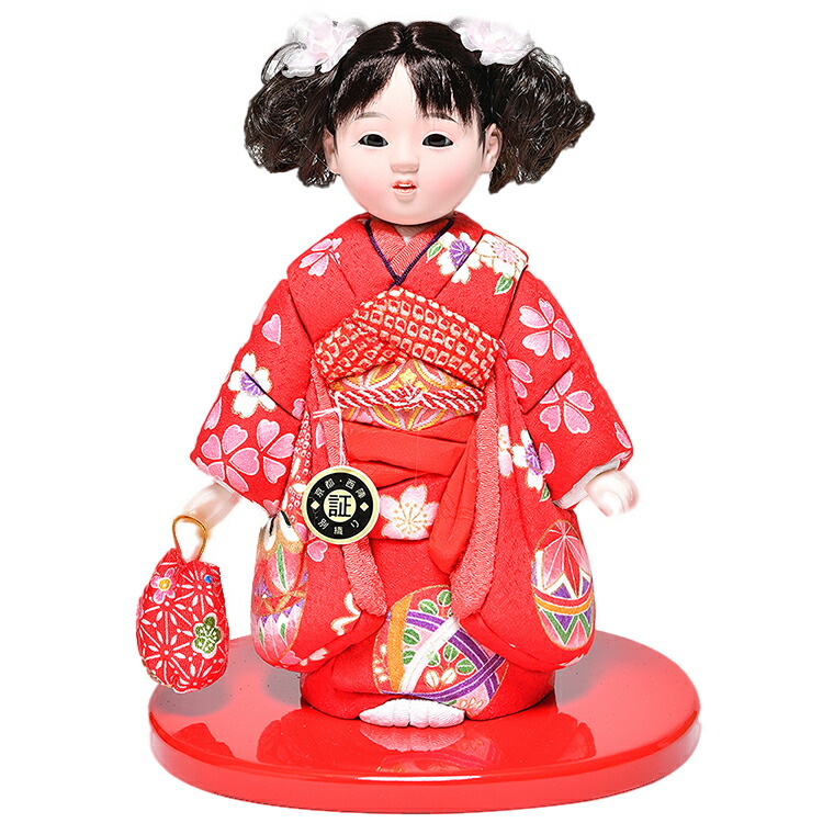 6号彩木目込市松・カール