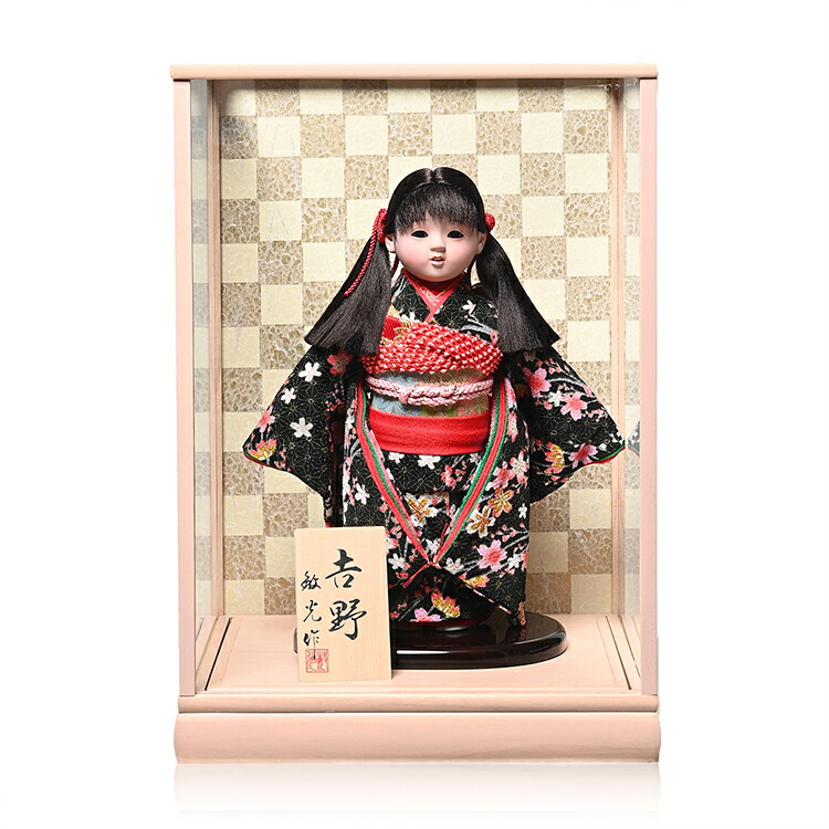 楽天市場】市松人形 10号【本頭ペア市松人形SUEM9T34-NO78-79】お