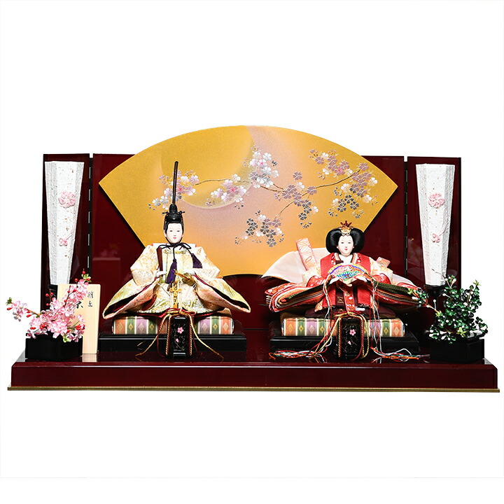 楽天市場】【雛人形】井波彫刻 『おひな様』親王雛 楠（くす）加茂