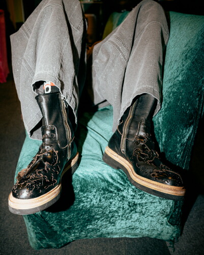 KIDS LOVE GAITE x SEVESKIG　Inside-Out Wing Zip Boots 2026-27AW SEVESKIG　セヴシグ｜fusion＆SUN
