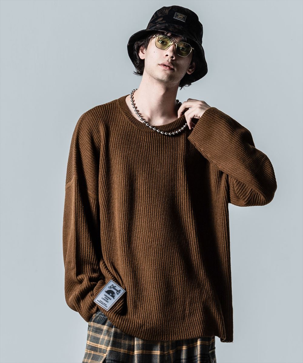 glamb グラム　Rubber Tag Knit ラバータグニット 特別価格