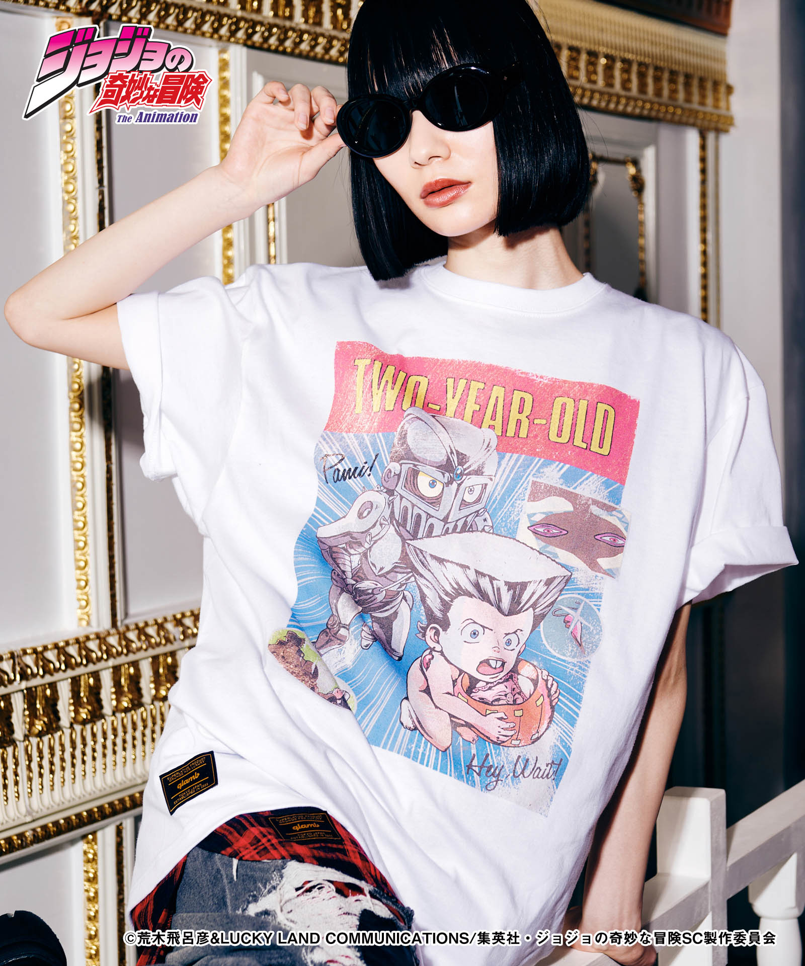 楽天市場】glamb・グラム Leone Abbacchio's stand T レオーネ・アバッキオズスタンドTシャツ JOJO vol.2 :  fusion＆SUN