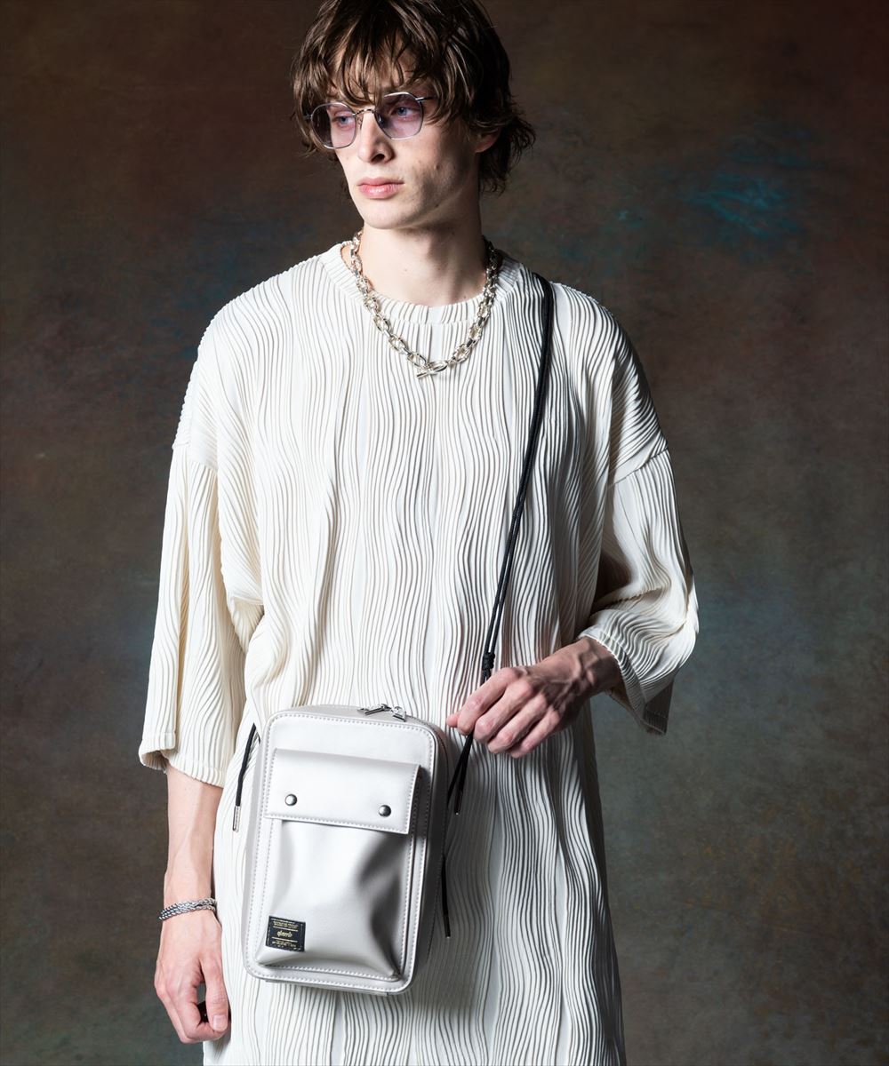 【ささお】glamb ミニマルレザーサコッシュ 楽天市場】glamb グラム Minimal Leather Sacoche / ミニマル