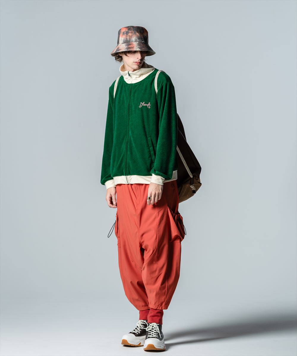 楽天市場】glamb グラム Long rib cargo pants メンズ ロングリブ