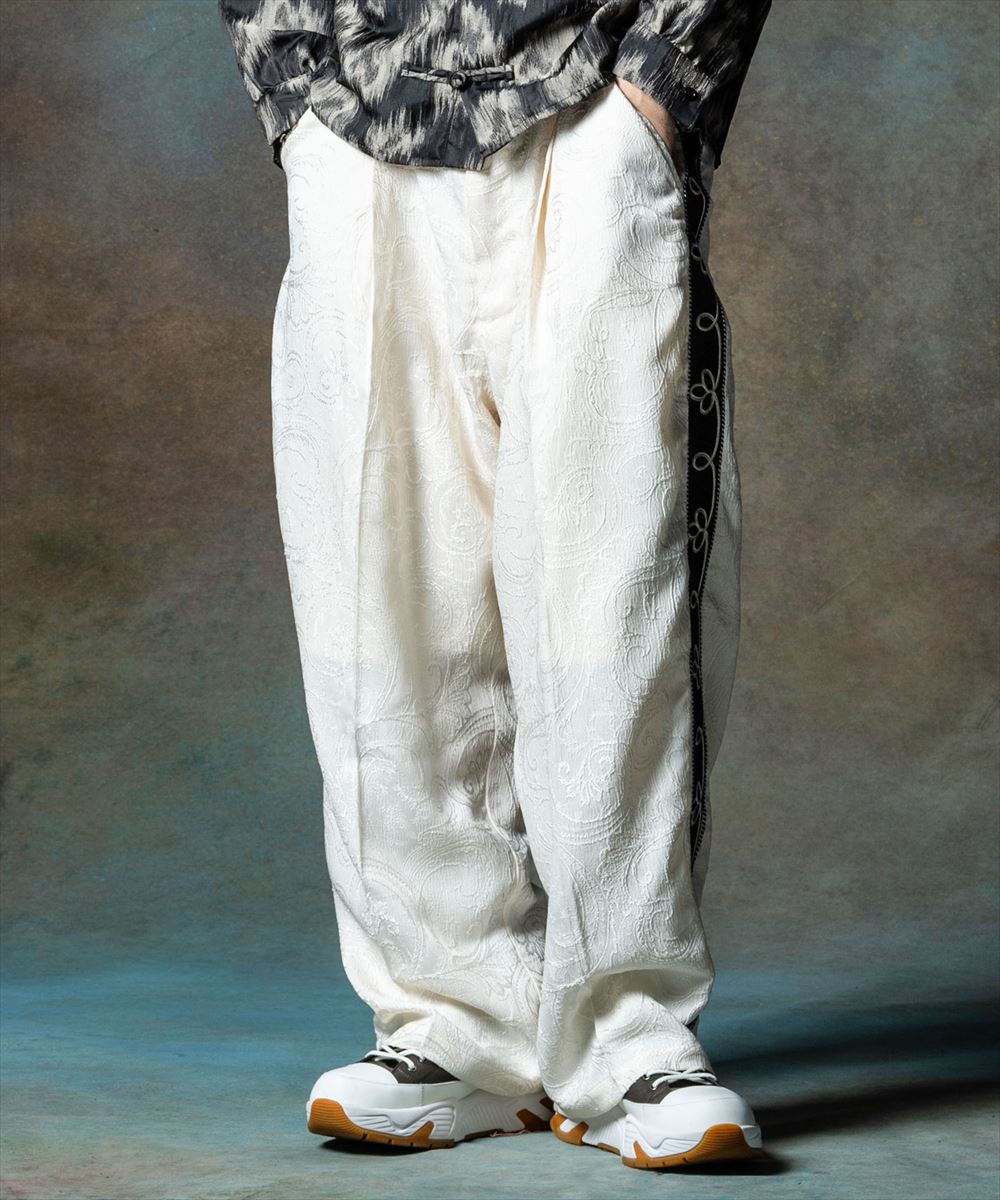 glamb グラム　Paisley Line Pants ペイズリーラインパンツ