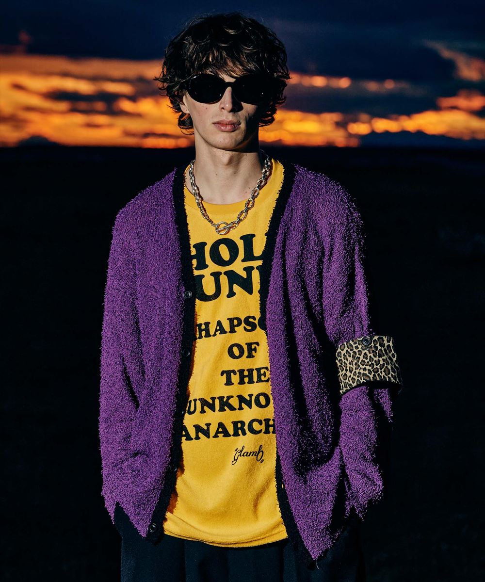 楽天市場】glamb グラム Skeleton Cardigan スケルトン