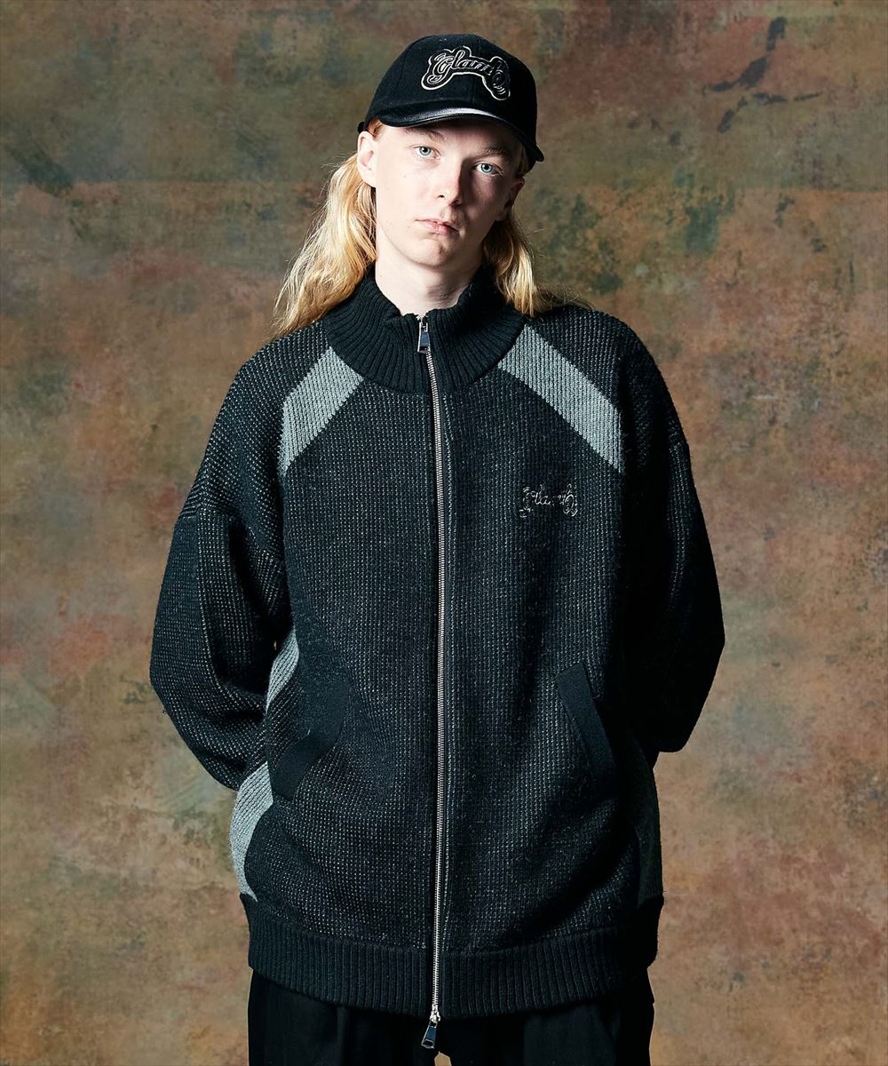 glamb 瓦 Racer Knit / レーサー編み物