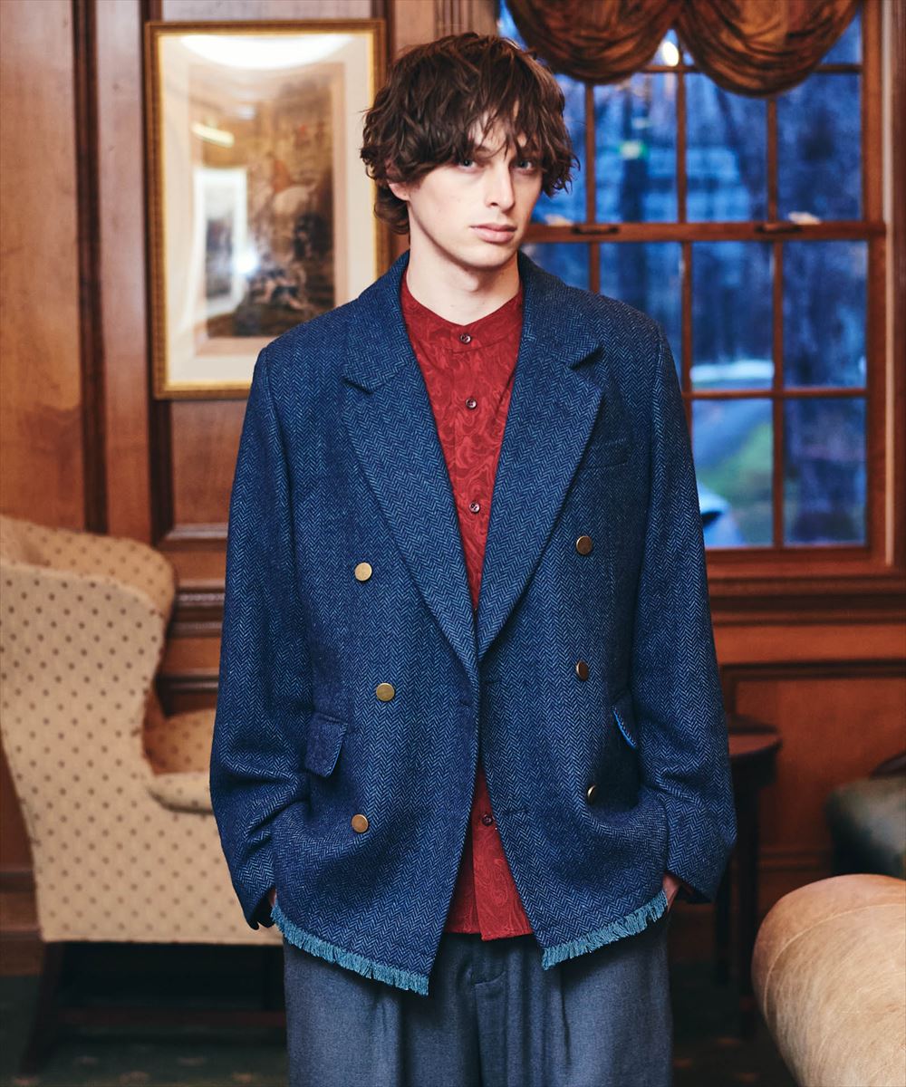 Damage Tailored Jacket / ダメージテーラードジャケット glamb グラム