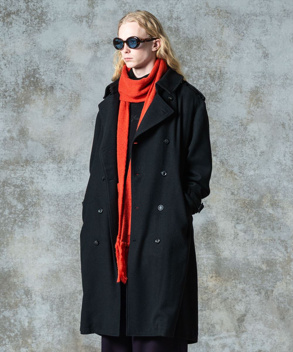 VOO ヴォー JAGGED SHI-FU コート　サイズ Q ペイント加工 楽天市場】VOO (ヴォー)【JAGGED SHI-FU COAT】師父コート