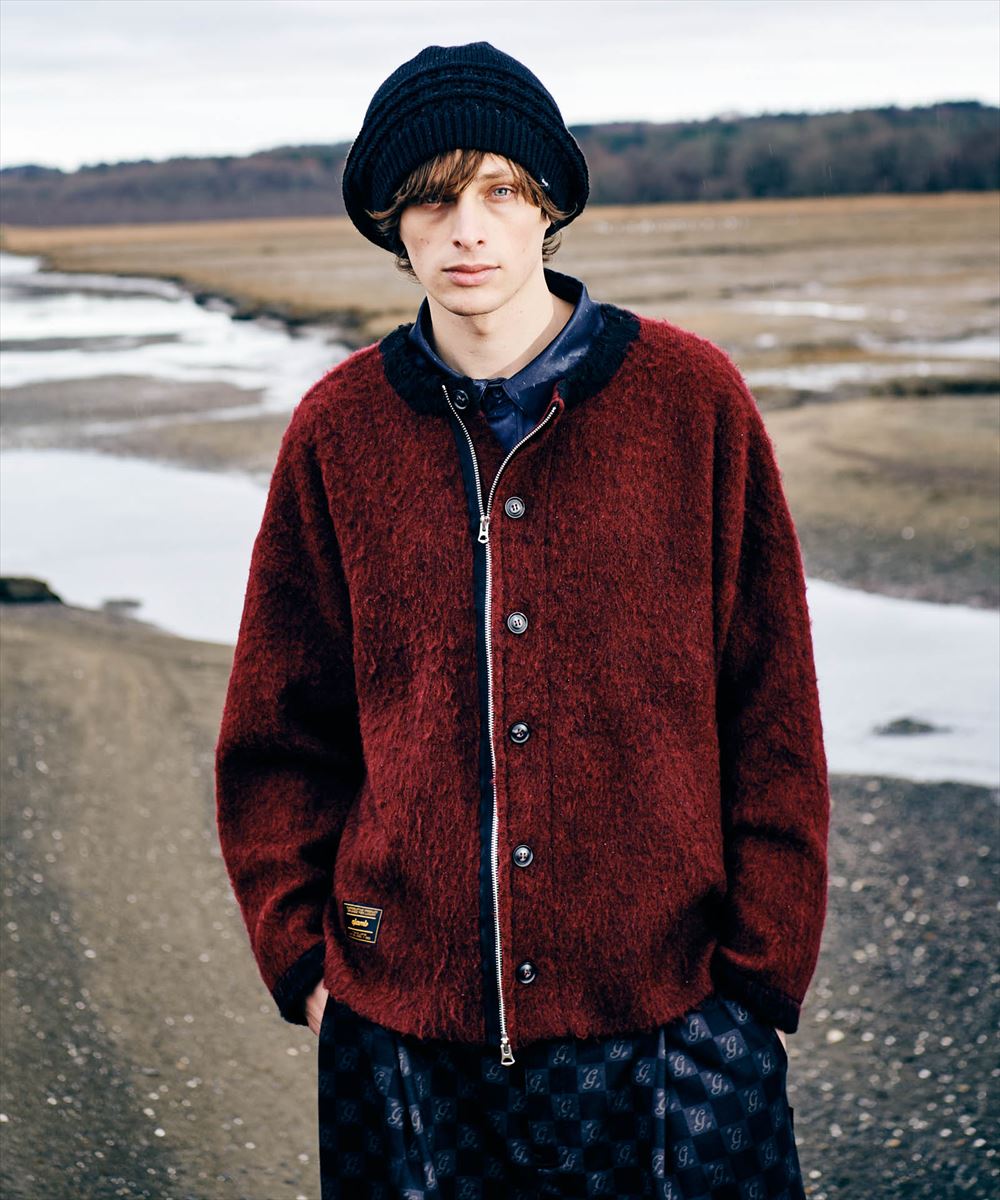 楽天市場】TENBOX 10匣 テンボックス ニットカーディガン GOLD LINE