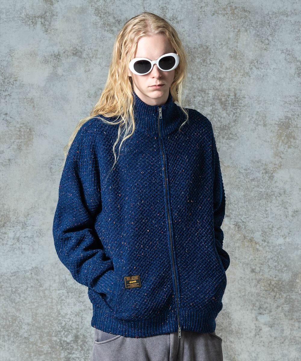 Nep Drivers Knit / ネップドライバーズニット glamb 瓦