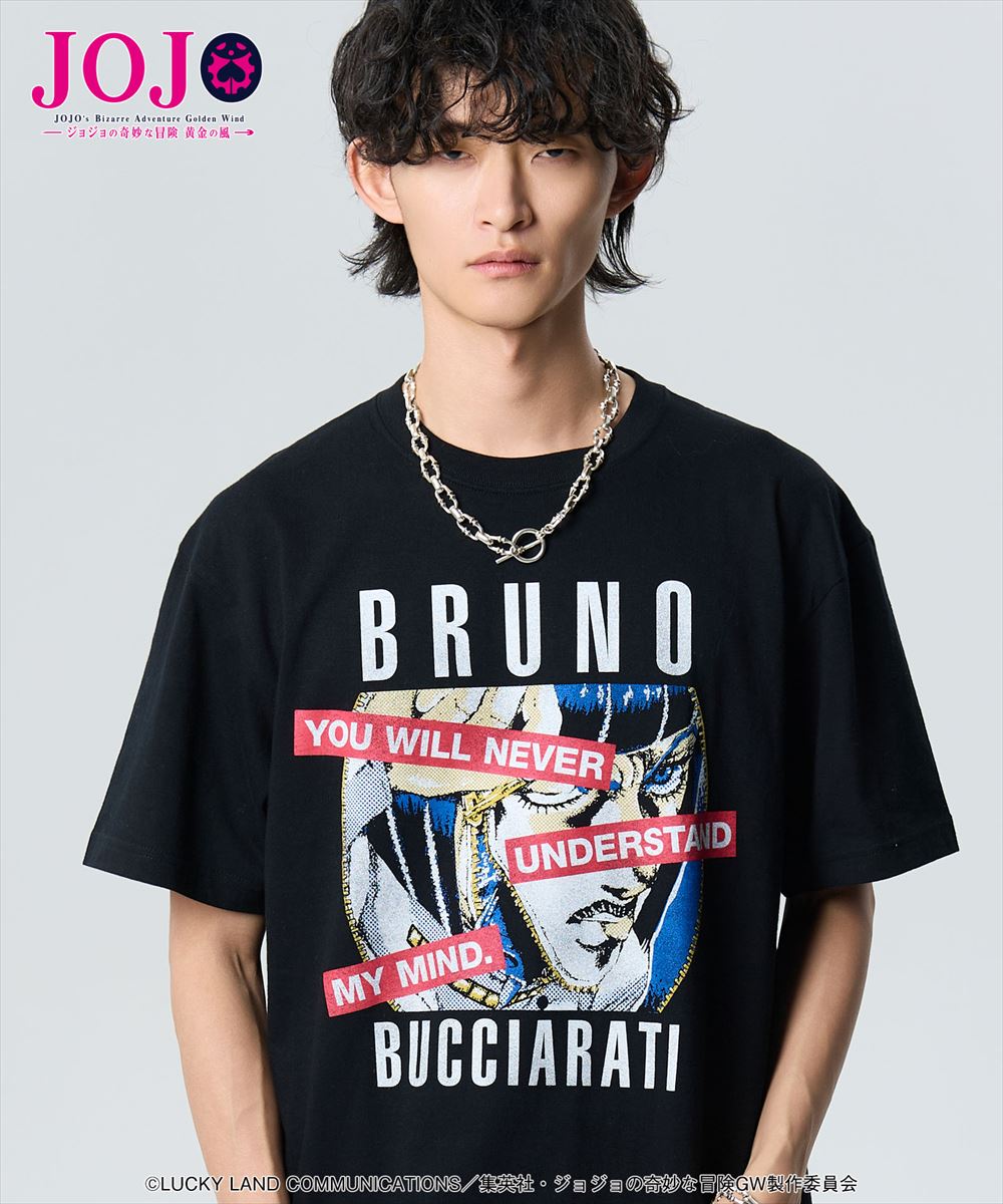 ブローノ・ブチャラティ ティーシャツ2 Bruno Bucciarati T-shirts II JOJO ジョジョ glamb 瓦
