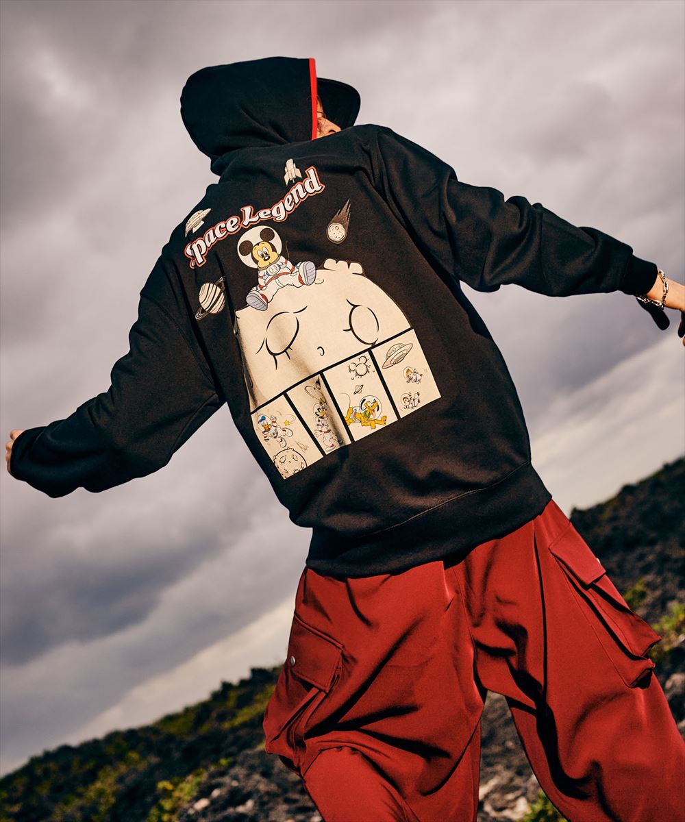 glamb グラム　　[Mickey Mouse] Zip Up Hoodie / [ミッキーマウス]ジップアップフーディ 16,060円