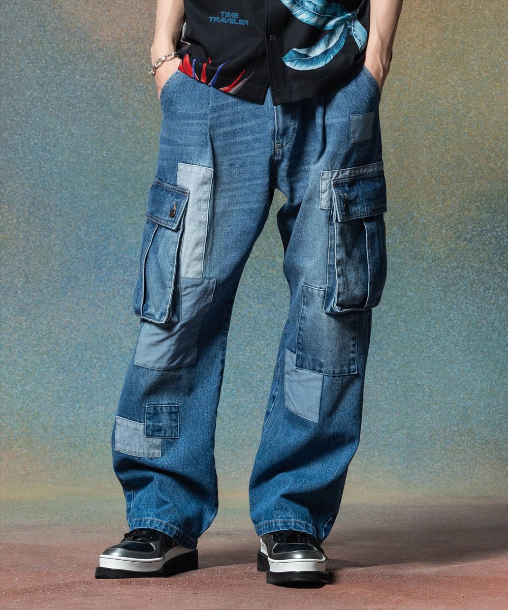 glamb 瓦 Unplugged Cargo Denim / アンプラグドカーゴデニム