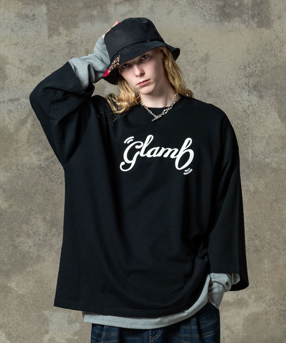 楽天市場】glamb グラム Wide Sleeve Logo Sweat ワイドスリーブロゴカットソー : fusion＆SUN