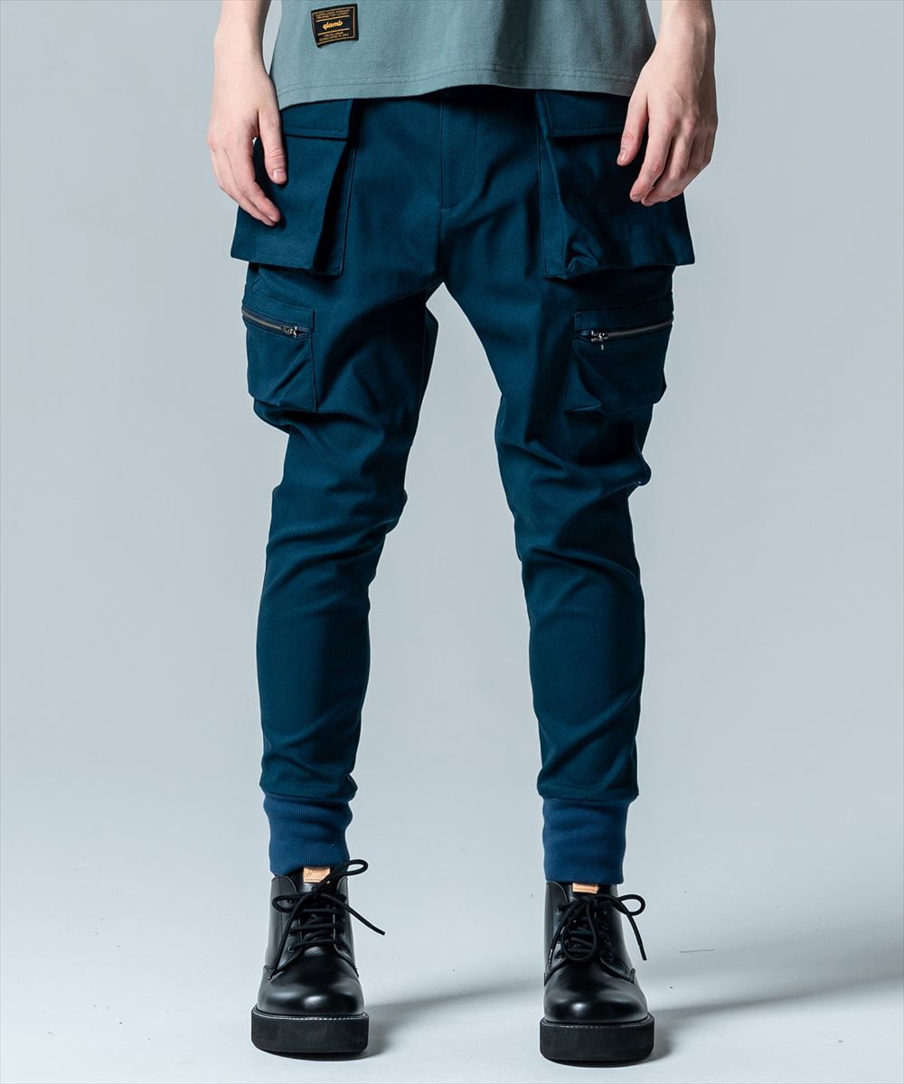 glamb クロップド デニム カーゴパンツ 定価2万4750円 glamb クロップド デニム カーゴパンツ 定価2万4750円